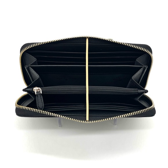 Kate Spade Large Continental Wallet Black - Picture 7 of 8
